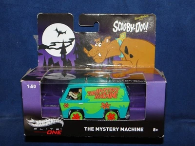 Mattel Hot Wheels Hannah Barbera Scooby Doo Mystery Machine Elite One 2013 1:50 Foto 1 de 4