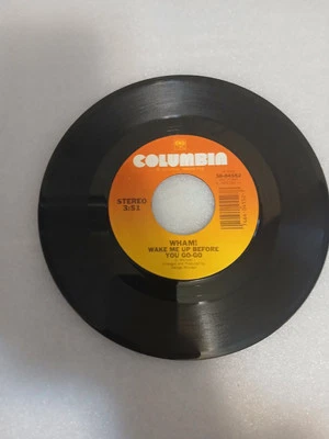 WHAM: wake me up before you go-go / instro COLUMBIA 7" Single 45 RPM. B8 Foto 1 de 2