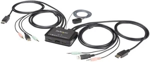 STARTECH - 2 Poort 4K DisplayPort & USB KVM Switch - Afbeelding 1 van 1