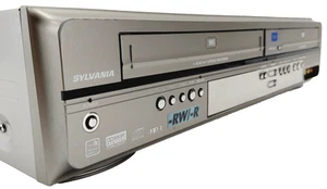 Sylvania HDRV200F VCR HDD DVD Recorder Burner 160gb Hard Drive Storage WORKS! - Picture 1 of 14