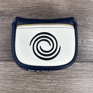 Odyssey Ai-One Milled Mallet Putter Headcover Navy White Golf Cover NEW - Picture 1 of 8