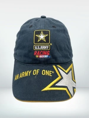 Gorra de béisbol NASCAR de carreras del ejército de Estados Unidos talla única un ejército de una persecución auténtica Foto 1 de 4