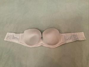 Wacoal Bra 32DD Red Carpet Strapless Beige Style 854119 - Picture 1 of 5