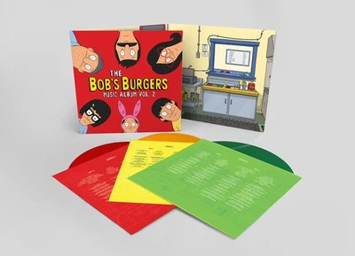 Bob's Burgers - The Bob's Burgers Music Album Vol. 2 [New Vinyl LP] Colored Viny - Image 1 of 2