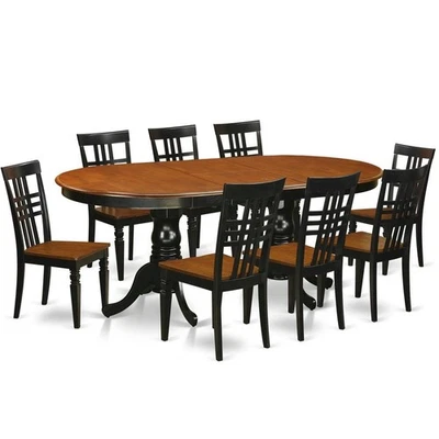 9  Pc  Table  and  chair  set  with  a  Table  and  8  Dining  Chairs  in ... - Image 1 of 4