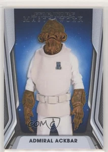 2021 Topps Star Wars Masterwork Blue Admiral Ackbar #2 02v3 - Picture 1 of 3