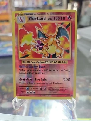Pokémon TCG Charizard 11/108 Rare Reverse Holo XY: Evolutions - Image 1 of 2