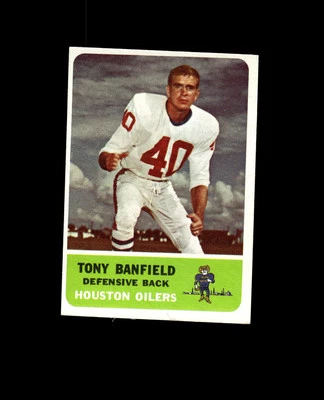 1962 Fleer 51 Tony Banfield EX-MT #D1,442345 - Image 1 of 2