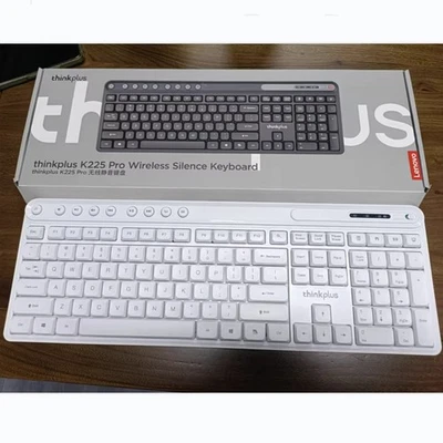Original Lenovo Thinkplus K225 Pro 2.4G Wireless Soft Ergonomic Silence Keyboard - Image 1 of 4