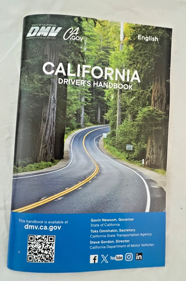 English Edition CALIFORNIA DMV DRIVER'S HANDBOOK