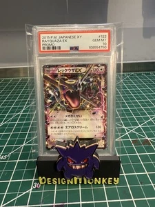 Pokémon XY japonés 2015 promoción #122 Rayquaza ex PSA 10 - Imagen 1 de 2