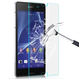Tempered Glass Tough Screen Protector Scratch Resistant Guard for Sony Xperia Z3 - Picture 1 of 1