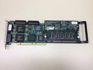 Mylex ExtremeRAID 2000 4-Channels EXR2000P SCSI RAID U160 128MB BBU PCI-X TESTED - Picture 1 of 7
