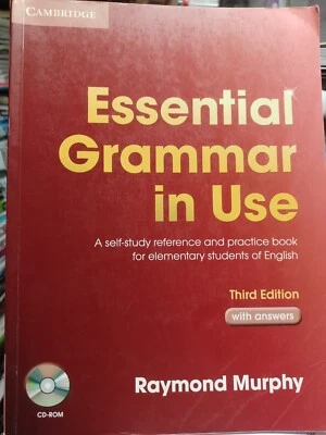 ESSENTIAL GRAMMAR IN USE 3'ED. WITH ANSWERS R.MURPHY CAMBRIDGE 9780521675437 - Immagine 1 di 3