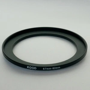STEP UP ADAPTER 67MM-82MM STEPPING RING 67MM TO 82MM 67-82 FILTER ADAPTOR - Picture 1 of 1