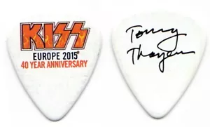 KISS Guitar Pick : 2015 40th Year Anniversary Tour Tommy Thayer Europe - Picture 1 of 1