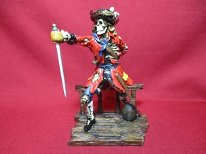 Veronés Calico Jack Pirata Estatua Esqueleto Figura Estatuilla Zombi Ornamento Raro - Imagen 1 de 7