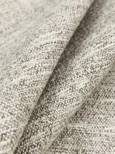 Larsen Rustic Linen Wool Blend Uphol Fabric- Montecito / Beige 5.75 yds L9194-01 - Picture 1 of 2