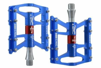ROCKBROS MTB Bike Aluminum Alloy Pedal Cycling Sealed 4 Bearing Pedals USA Stock - Image 1 of 4