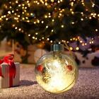 2-6pack Light Ball Luminous Pendant LED Christmas Tree Decor Lamp Winter for
