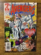 THE AVENGERS UNPLUGGED 4 MARRIAGE OF TITANIA AND ABSORBING MAN MARVEL 1996