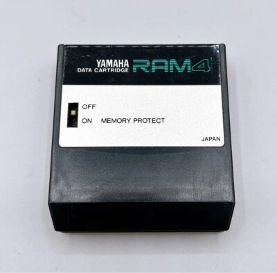 Yamaha Ram4 Data Cartridge for TX802 PTX-8 DX7II S FD RX5 RX7 Synthesizers - Image 1 of 2