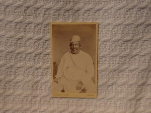 Antikes viktorianisches CDV-Foto - Indien Indianer Nicholas & Curths Madras - Bild 1 von 6