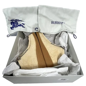 Burberry Chance High Calf Suede Boots For Men EUR Size 39 US Size 6.5 - Picture 1 of 24