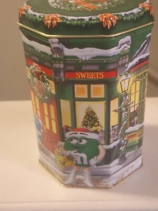 Lot of (3) M&Ms Vintage Holiday Tins (2)  1998 1999 - Beautiful Condition - Picture 1 of 8