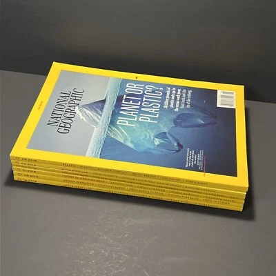 6x National Geographic Magazines Bundle  (2019) - Image 1 of 4