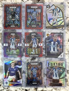 Fußball Karten Lot (9) Brighton & Hove Albion Premier League Prizm Julio Enciso RC - Bild 1 von 2