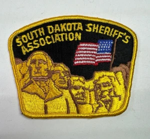 South Dakota Sheriff's Association Mount Rushmore SD Sheriff Patch B3 - Picture 1 of 2