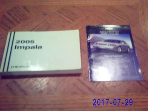 Chevrolet Impala 2005 manual del dueño - Imagen 1 de 1