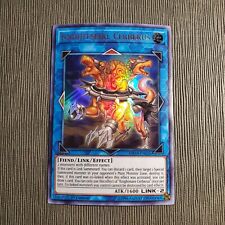 Yugioh Knightmare Cerberus MP19-EN026 Ultra Rare 1st Edition LP 2019 GOLD 