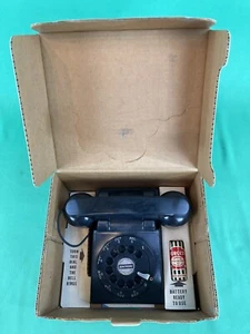 Zimbell Electric Dial Bell Telephone Set With Original Battery - VERY RARE TOY! - Picture 1 of 11
