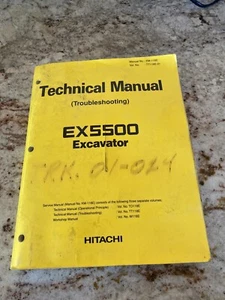 Hitachi EX5500 Bagger Technical Manual Troubleshooting Service Manual - Bild 1 von 8