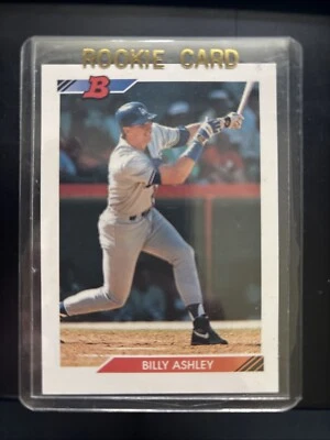 1992 Bowman - #168 Billy Ashley (RC) - Image 1 of 2