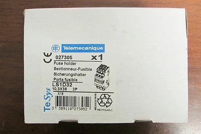 Portafusibles 3 polos TELEMECANIQUE LS1D32 027305 Foto 1 de 2