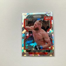 Jiri Prochazka 2022 Panini Prizm UFC Cracked Ice Prizm Card #185