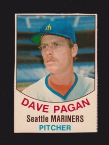 Hostess #132 1977 Dave Pagan Seattle Mariners como nuevo - Imagen 1 de 2