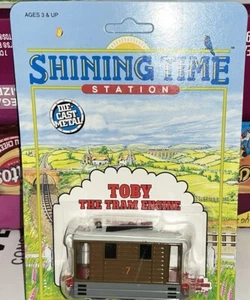 ERTL Shining Time Station Thomas & Friends Toby The Tram Engine Nuevo en Paquete - Imagen 1 de 1