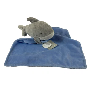 A64 Carters Baby Shark Blue Boys Blanket Plush 10" Stuffed Toy Lovey - Picture 1 of 4