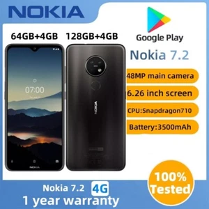 Smartphone Nokia 7.2 64GB 128GB 48MP 4G Global Desbloqueado Android--Nuevo Sellado - Imagen 1 de 22