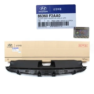 2019-20 Elantra Sedan Grille Upper Closing Plate Sight Shield OEM Radiator Cover - Bild 1 von 4