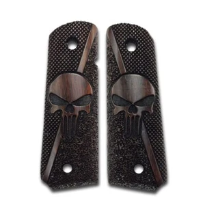for 1911 Grips 1911 Full Size 1911 Punisher Handgun Grips 1911 Wood Grips - Picture 1 of 9