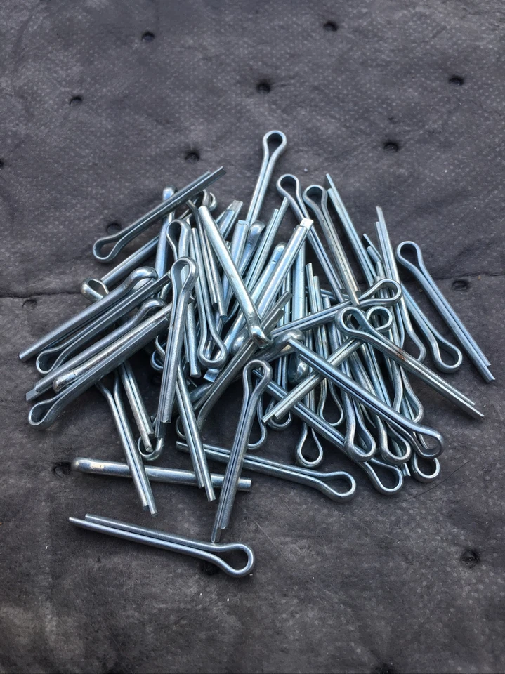 (25) 5/32”x 1 1/2” PIN COTTER PUNTA EXTENDIDA ACERO GALVANIZADO (25) Foto 1 de 1