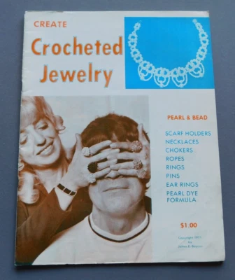 Create Crocheted Jewelry: Pearl & Bead - 1971 designs by James Boycan - Image 1 of 4