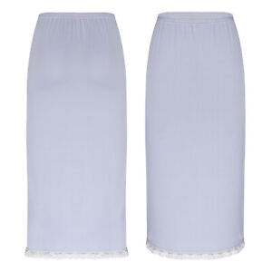Half Slips for Women Underskirt Short Long Lace Trim Half Slip for Under Dresses