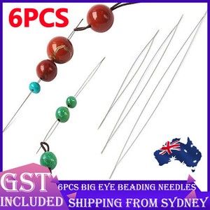 Lot De 10 Aiguilles à Perles - Oeil Facile à Enfiler - Pour La Création De Bijoux (bracelets, Colliers)