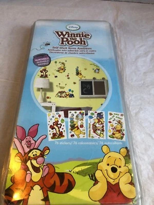 NUEVO Disney Winnie the Pooh Apliques de Pared de Habitación Autoadhesivos Calcomanías Decoración Foto 1 de 4